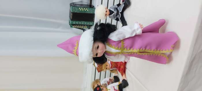 Фотография покупателя товара Кукла «Эля в чувашском костюме», 30,5 см - Фото 2