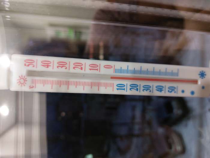 Фотография покупателя товара Термометр, уличный, спиртовой, оконный, на липучках, белый - Фото 1