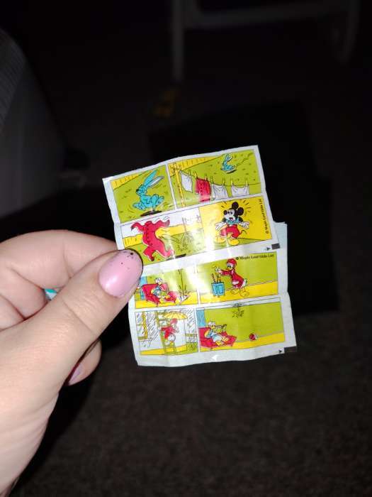 Фотография покупателя товара Жевательная резинка «Дональд Дак», 4.5 г - Фото 2