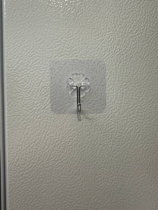 Фотография покупателя товара Набор самоклеящихся крючков, 10 шт., размер 5.6×5.6 см - Фото 1