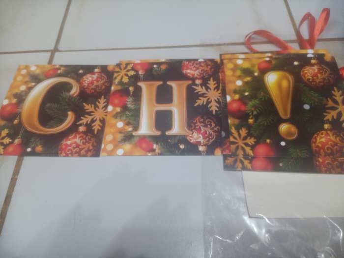 Фотография покупателя товара Гирлянда на ленте «С Новым годом», золото, 200 см - Фото 3