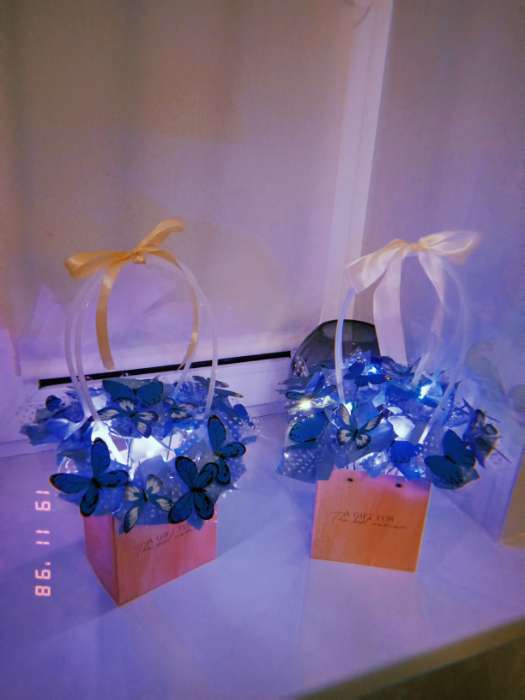 Фотография покупателя товара Пакет влагостойкий для цветов Love you more, 11.5×12×8 см - Фото 1