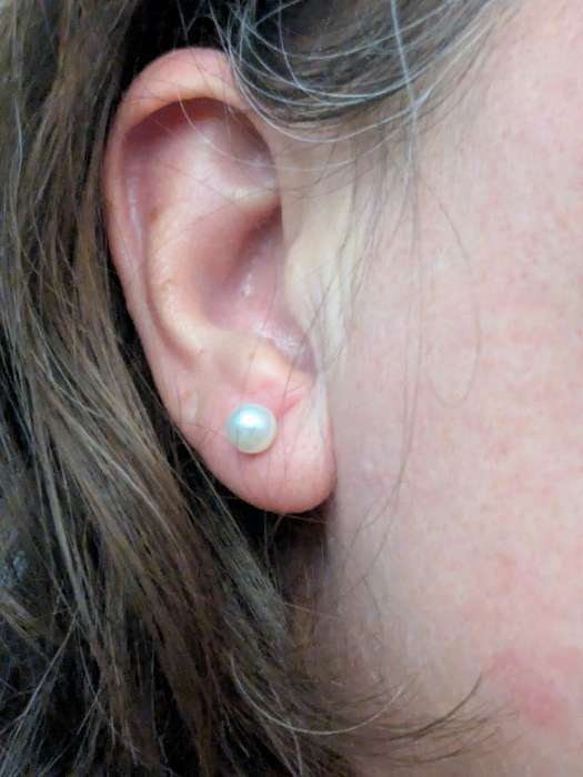 Фотография покупателя товара Серьги QF «Кольца и плетение», набор 4 пары, цвет серебро - Фото 4