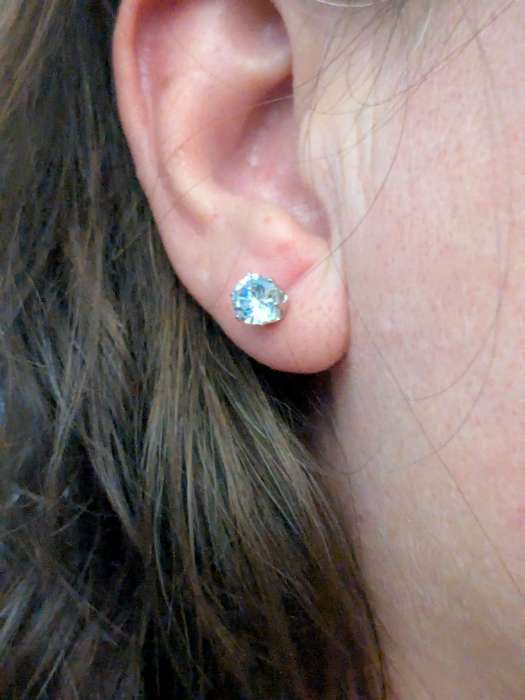 Фотография покупателя товара Серьги QF «Кольца и плетение», набор 4 пары, цвет серебро - Фото 5