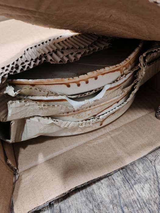 Фотография покупателя товара Тарелка с бортиком Magistro Organic brown, d=28.2 см, фарфор, бежевая - Фото 6