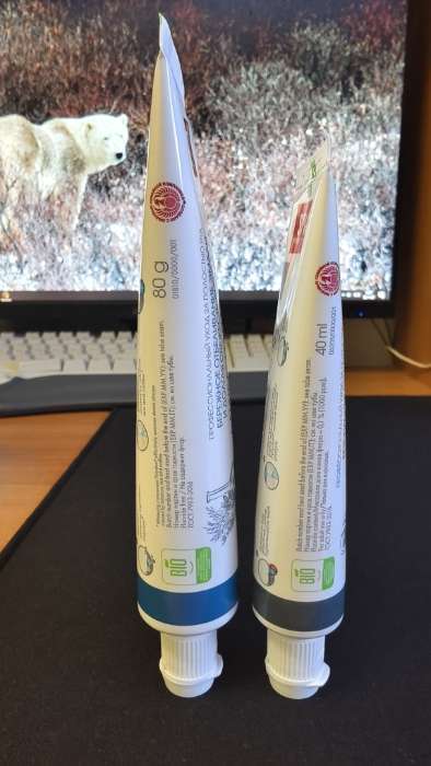 Фотография покупателя товара Зубная паста Splat Professional Compact, «Отбеливание плюс», 40 мл - Фото 2