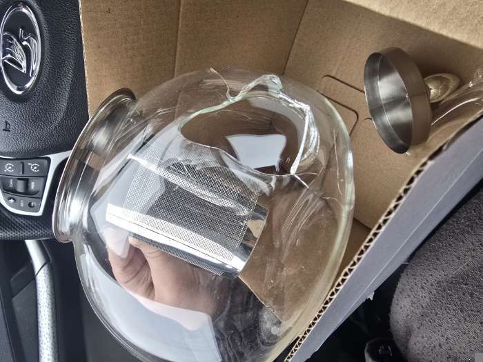 Фотография покупателя товара Чайник стеклянный заварочный с металлическим ситом «Жак», 1.3 л - Фото 11