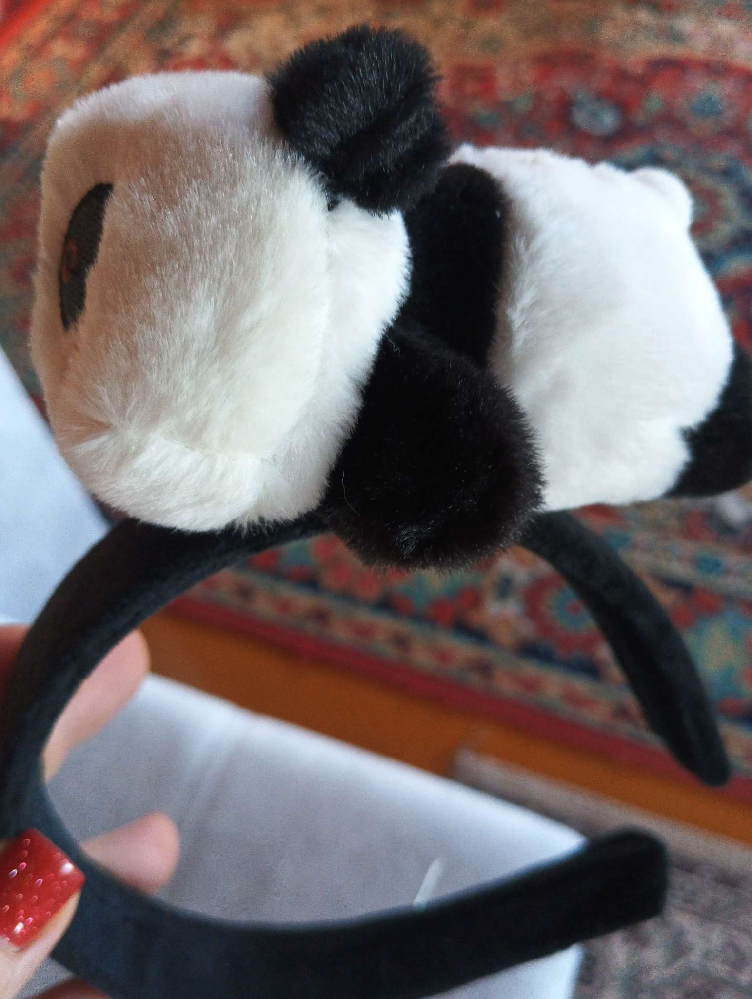 Фотография покупателя товара Карнавальный ободок «Пандочка» - Фото 3