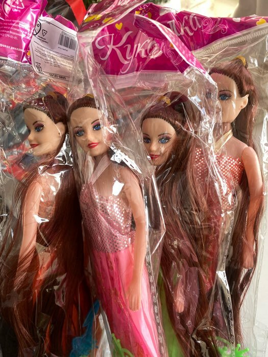 Фотография покупателя товара Кукла-модель «Оля» в платье, с аксессуарами, МИКС - Фото 1