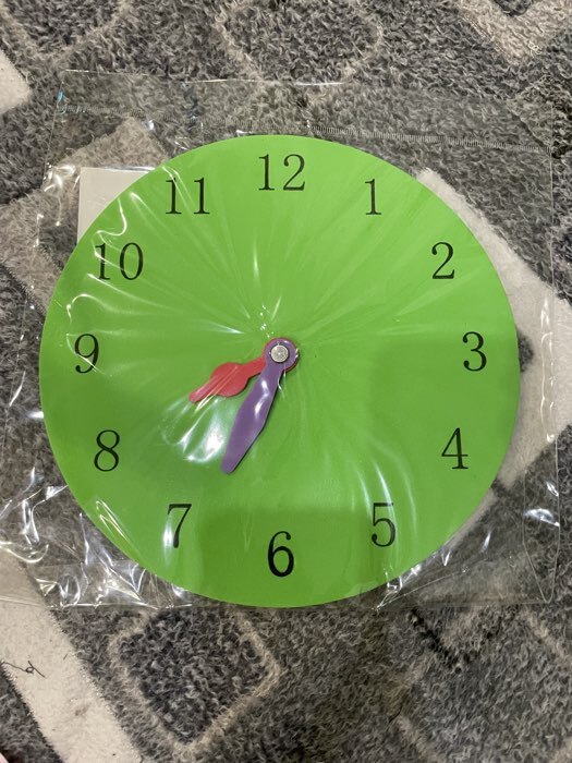 Фотография покупателя товара Набор фигурок из EVA «Часы», МИКС - Фото 1