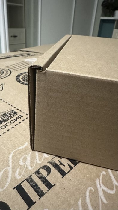 Фотография покупателя товара Коробка самосборная, без окна, крафт, 19×18×8.5 см - Фото 1