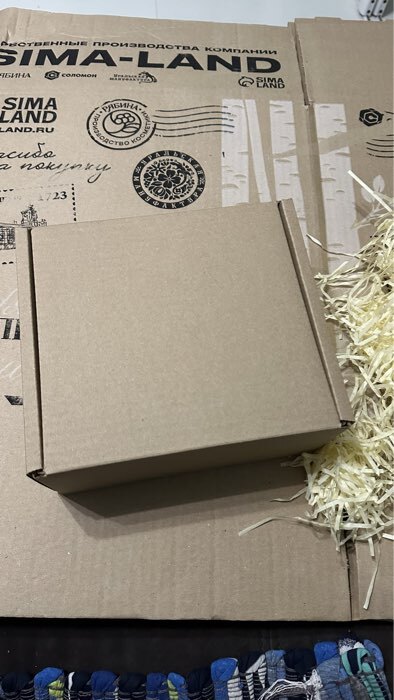 Фотография покупателя товара Коробка самосборная, без окна, крафт, 19×18×8.5 см - Фото 5