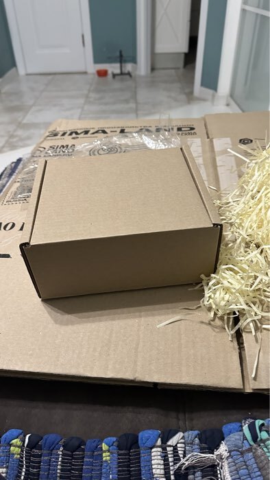 Фотография покупателя товара Коробка самосборная, без окна, крафт, 19×18×8.5 см - Фото 3