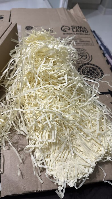 Фотография покупателя товара Наполнитель тишью, весенний зеленый, 50 г - Фото 1