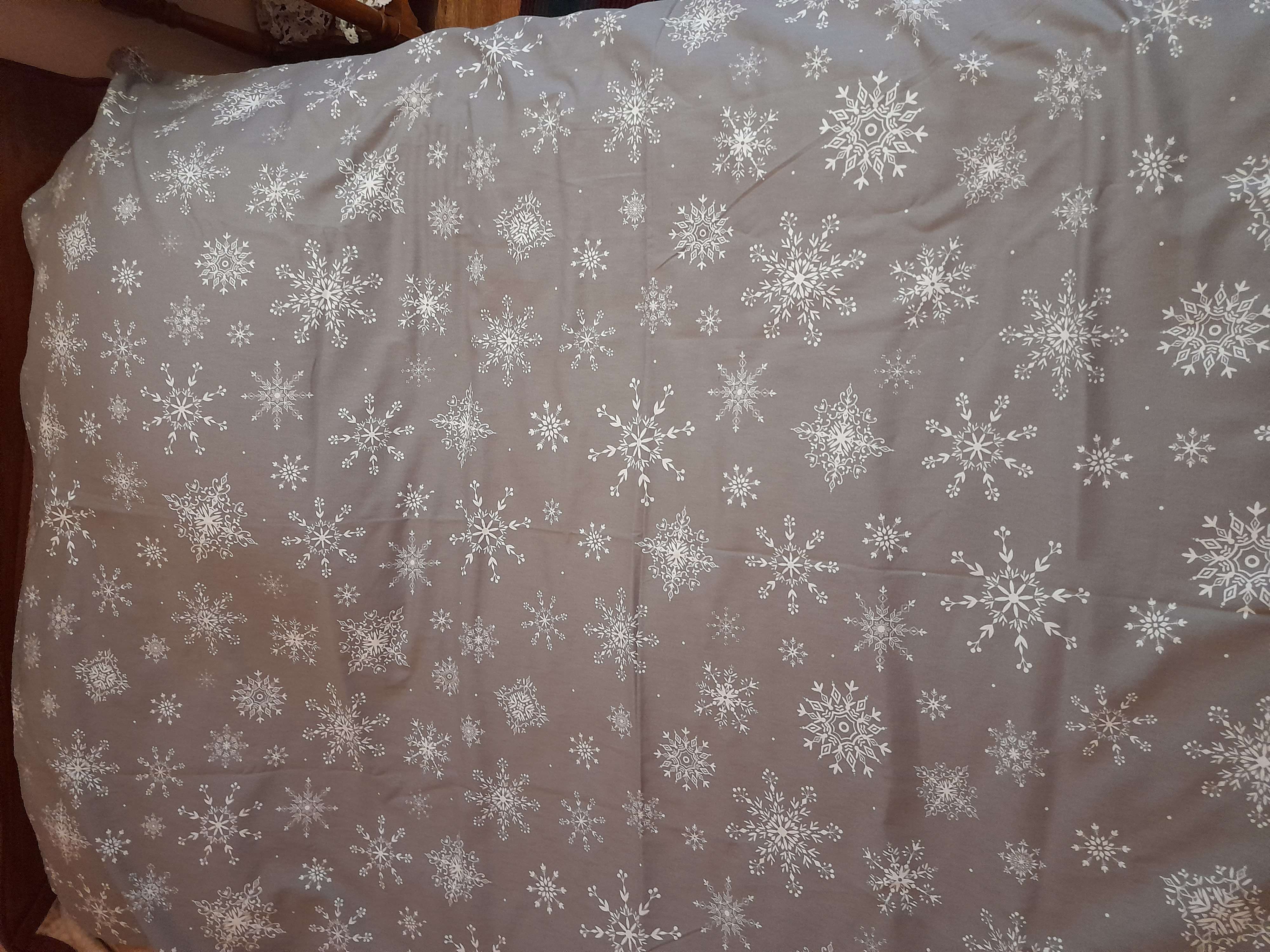 Фотография покупателя товара Покрывало Этель «Снежинки», 150*215 см, 100% хлопок