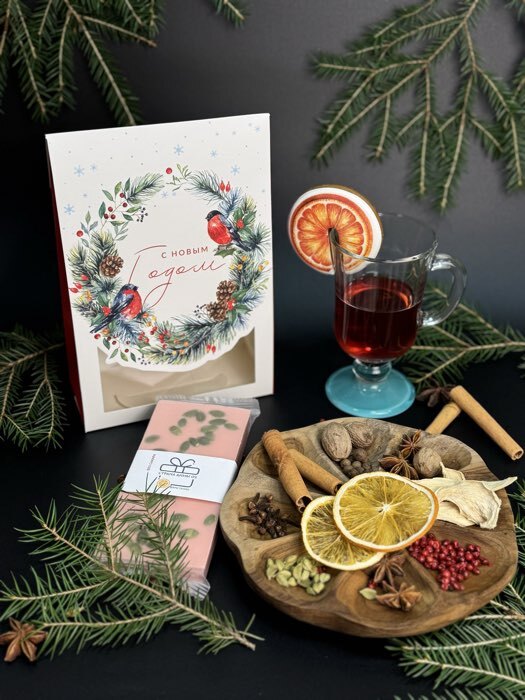 Фотография покупателя товара Коробка подарочная новогодняя складная «Праздник к нам приходит», 15×7×22 см, Новый год - Фото 2