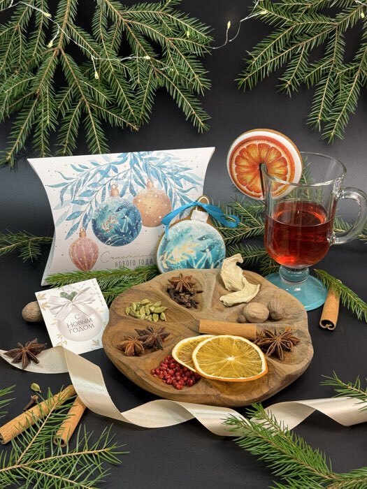 Фотография покупателя товара Открытка-комплимент «С Новым годом!», 8×6 см - Фото 2