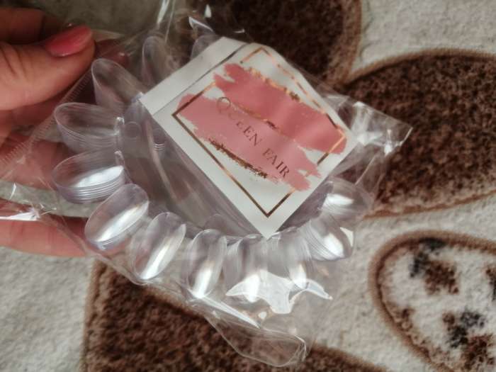 Фотография покупателя товара Палитра для лаков «Овальная», 10 шт по 16 ногтей, цвет прозрачный