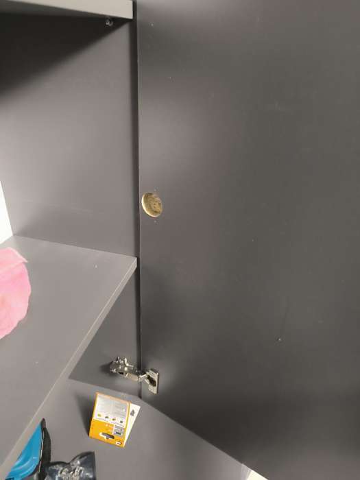 Фотография покупателя товара Прихожая «Лора. Готовое решение №1», 2200×450×1350 мм, цвет графит - Фото 3