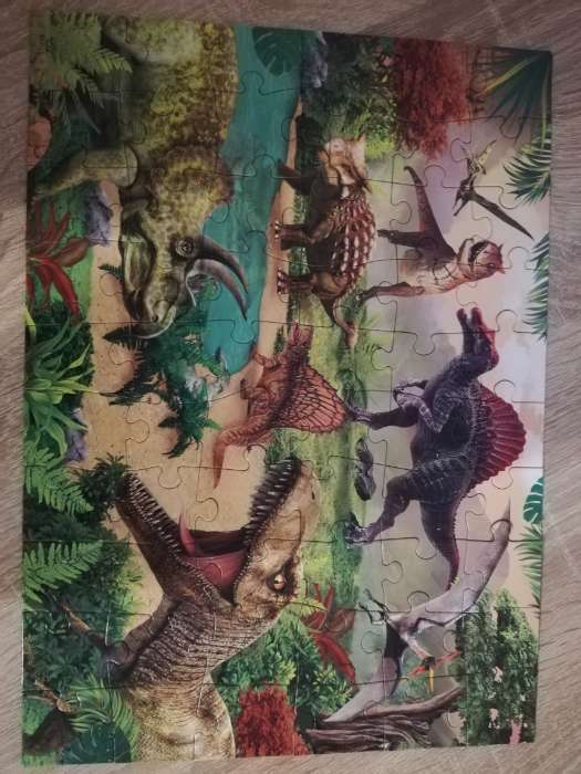 Фотография покупателя товара Пазлы детские «Эпоха динозавров», 60 элементов