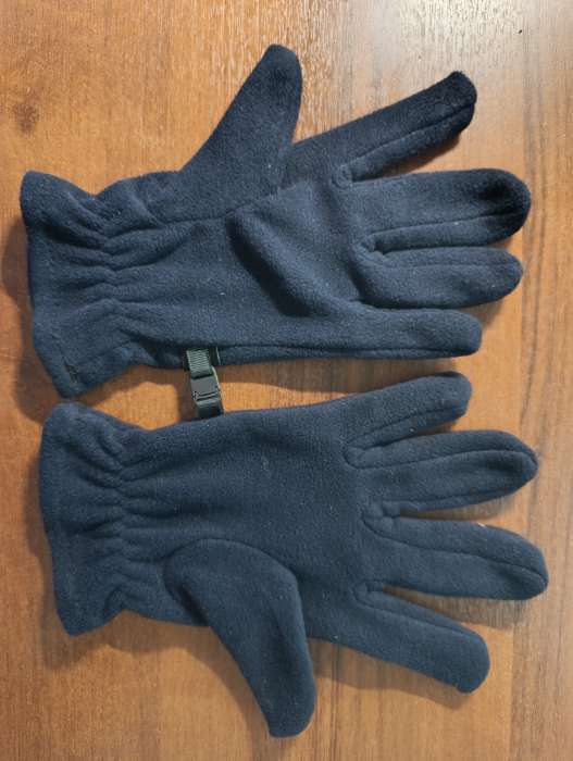 Фотография покупателя товара Перчатки флисовые ONLYTOP, серые, размер L-XL - Фото 5