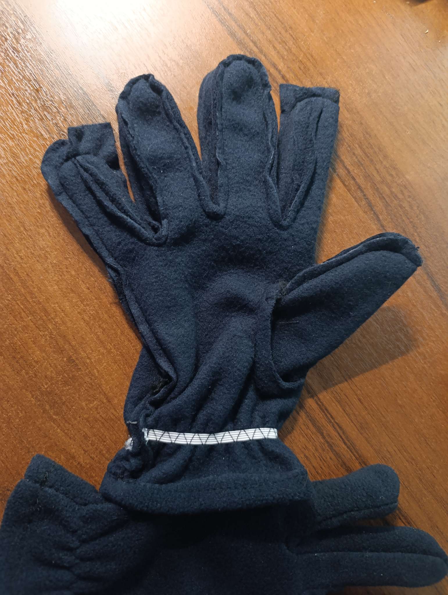 Фотография покупателя товара Перчатки флисовые ONLYTOP, серые, размер L-XL - Фото 6