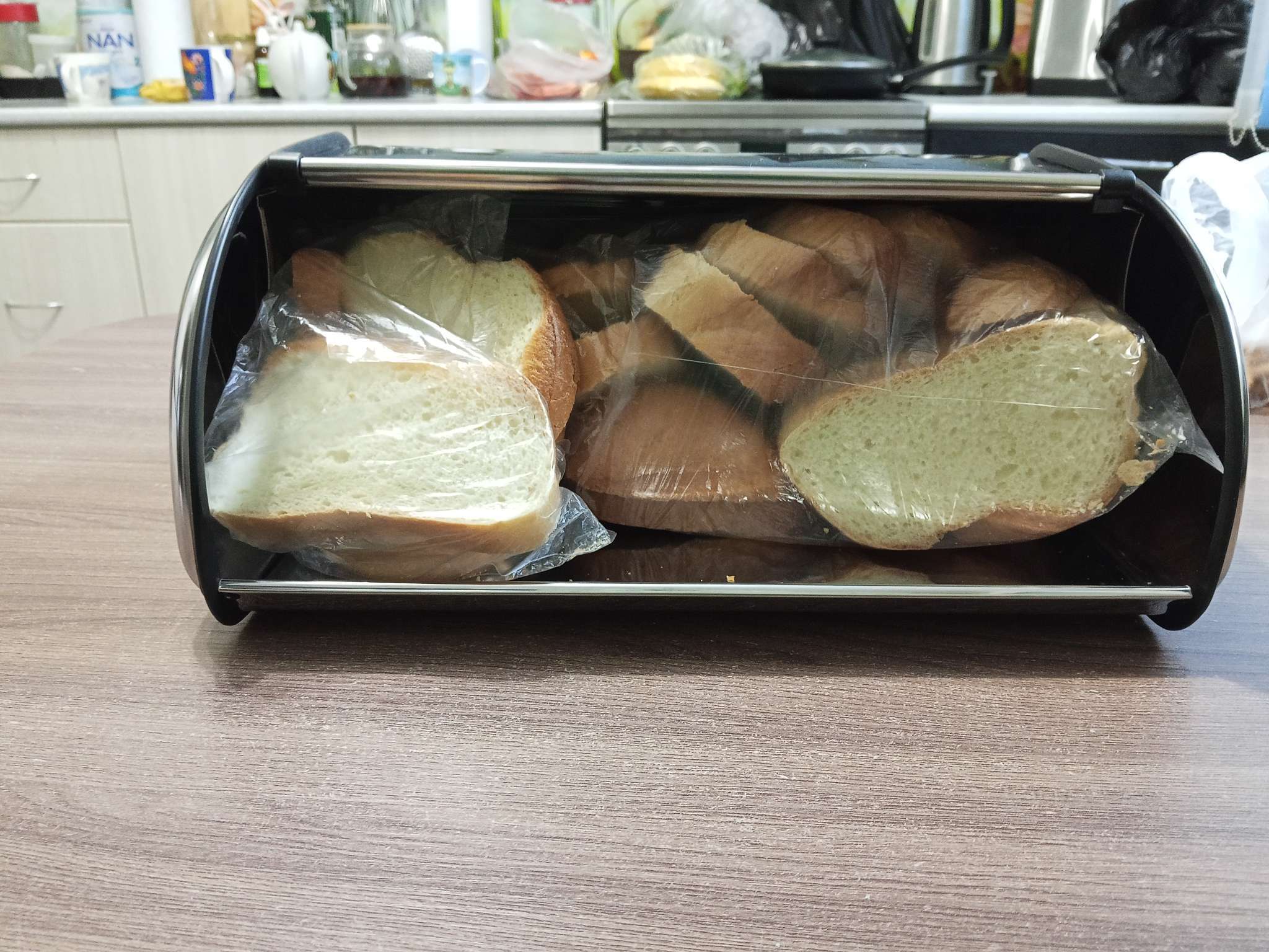 Фотография покупателя товара УЦЕНКА Хлебница «Универсал», 45×27×18 см - Фото 2