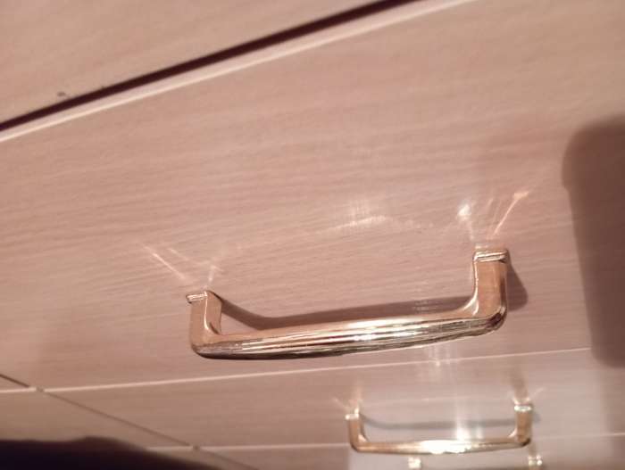 Фотография покупателя товара Ручка-скоба мебельная ТУНДРА РС192GP, м/о 96 мм, цвет золото - Фото 1