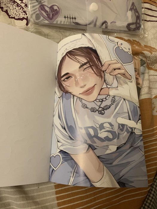 Фотография покупателя товара Набор коллекционера 3в1 «K-pop», биндер, наклейки, 6 карточек - Фото 5