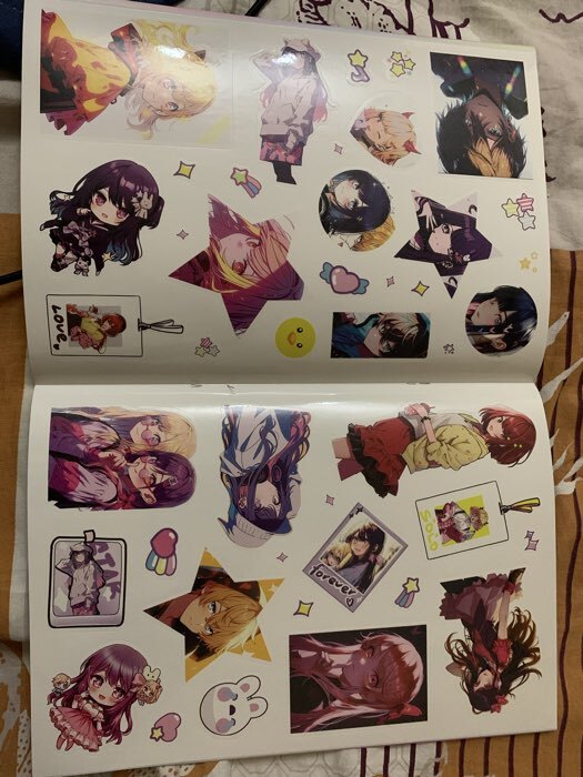 Фотография покупателя товара Альбом наклеек «Обклей всё классными стикерами!», Аниме - Фото 2