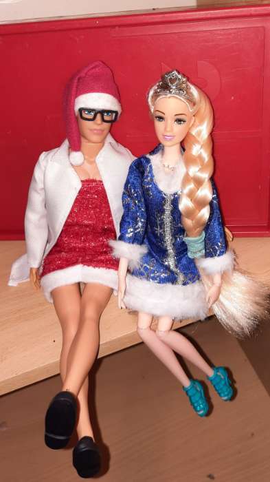 Фотография покупателя товара Кукла-модель снегурочка шарнирная«Сказка рядом»
