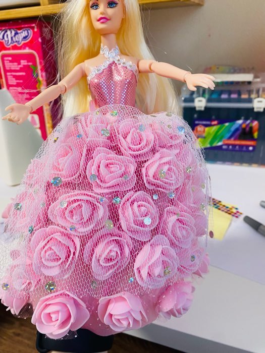 Фотография покупателя товара УЦЕНКА Кукла Happy Valley «Цветочная принцесса Флори» с цветами и блёстками - Фото 1