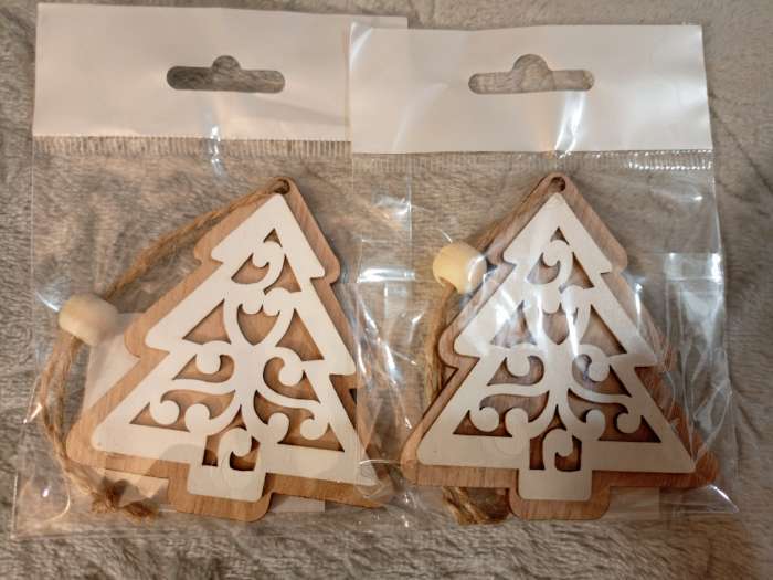 Фотография покупателя товара Елочная игрушка «Ель с узорами» - Фото 1