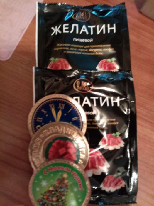 Фотография покупателя товара Желатин пищевой Relish, 50 г