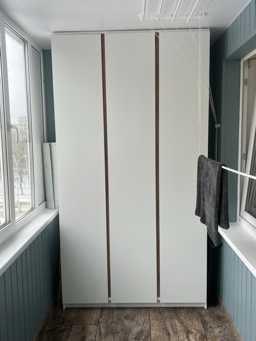 Фотография покупателя товара Шкаф четырехстворчатый для одежды «Фаворит», 1600×520×2236 мм, цвет графит - Фото 2