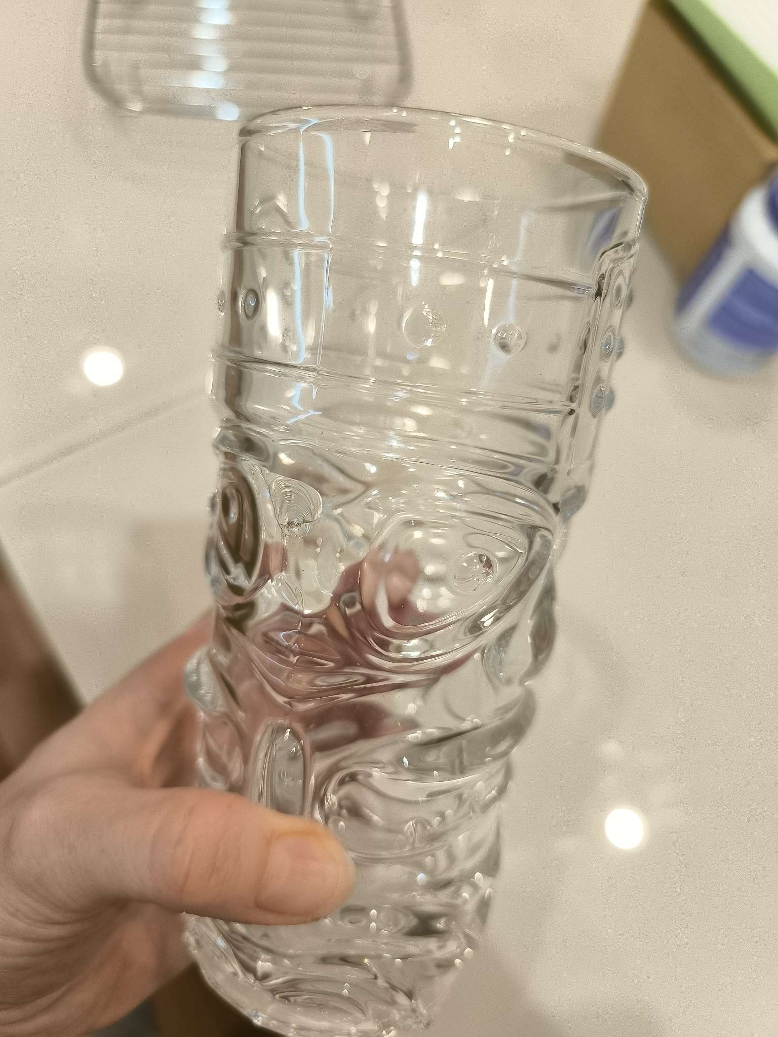 Фотография покупателя товара Тики стакан «Идол», 420 мл, стекло, прозрачный - Фото 2