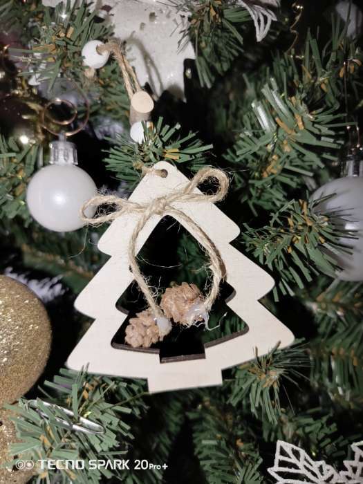 Фотография покупателя товара Елочная игрушка «Стиль», МИКС - Фото 2