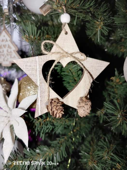 Фотография покупателя товара Елочная игрушка «Стиль», МИКС - Фото 1