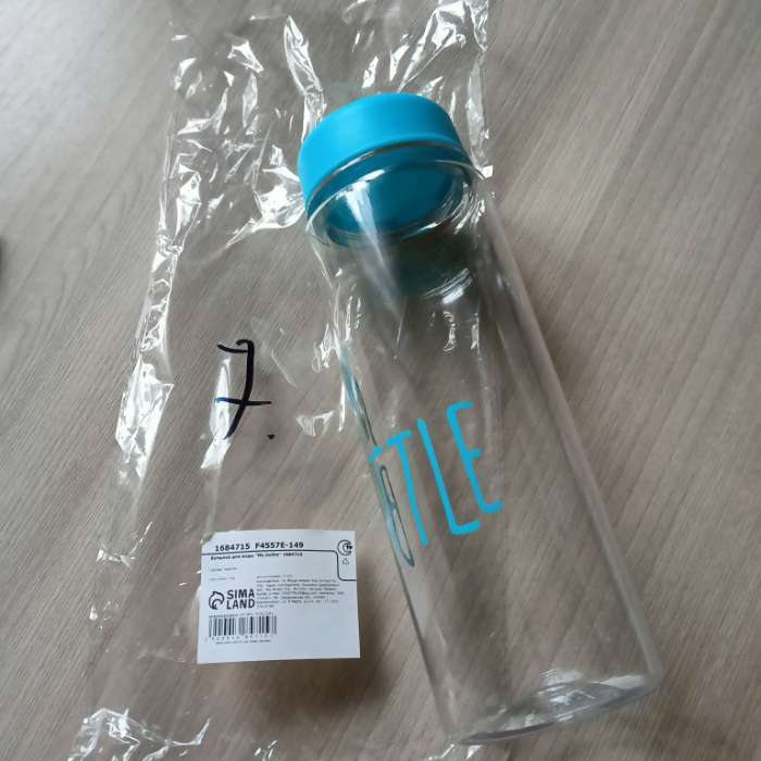 Фотография покупателя товара Бутылка для воды My bottle 500 мл, 19.5×6 см, цвет МИКС - Фото 28