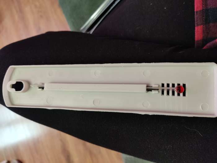 Фотография покупателя товара Пластиковый термометр «Модерн», в блистере, от -50 до +50 - Фото 3