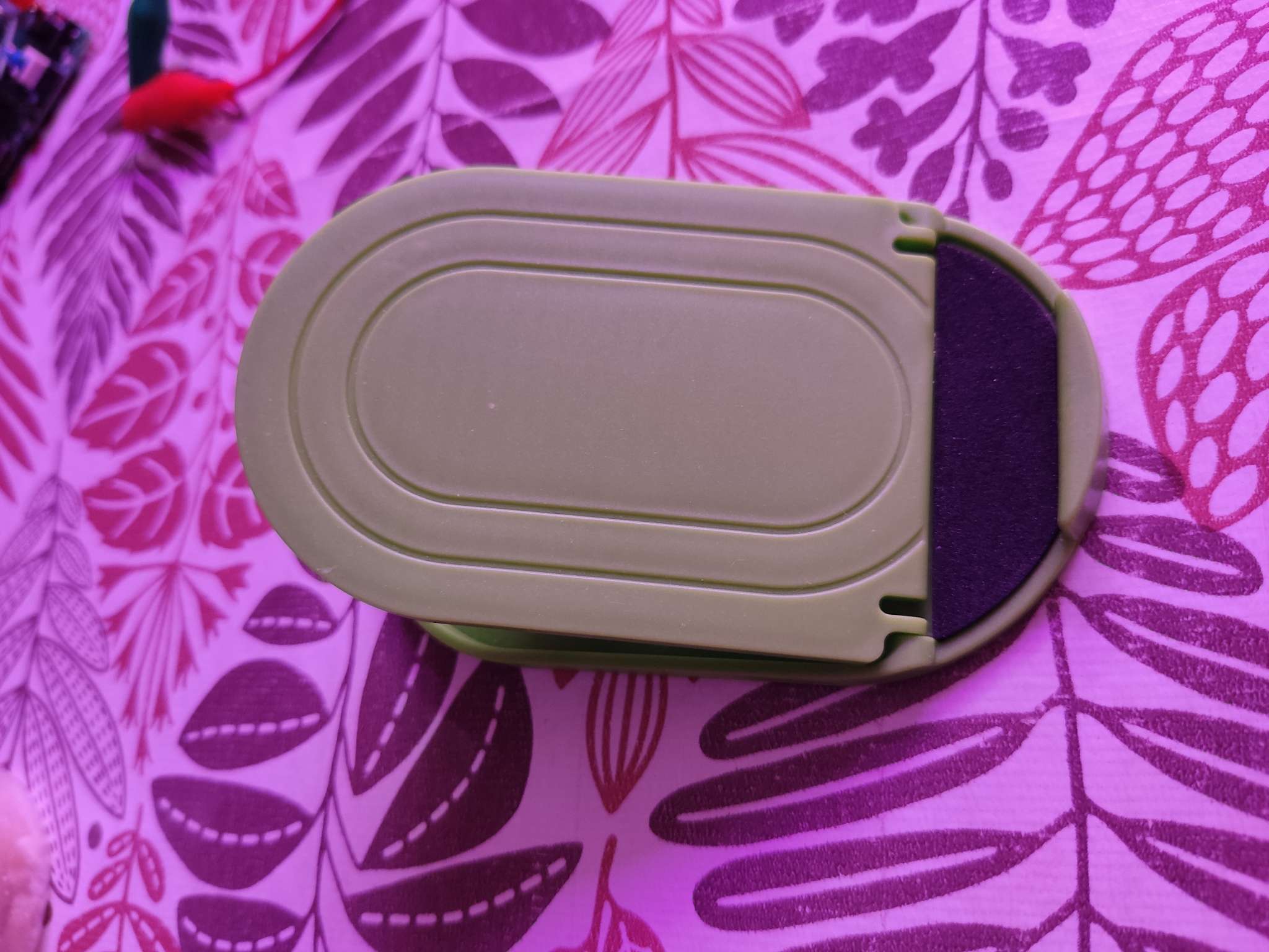 Фотография покупателя товара Подставка для телефона Luazon, складная, регулируемая высота, резиновая вставка, белая - Фото 1