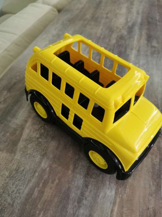 Фотография покупателя товара Автобус школьный, цвет жёлтый - Фото 3