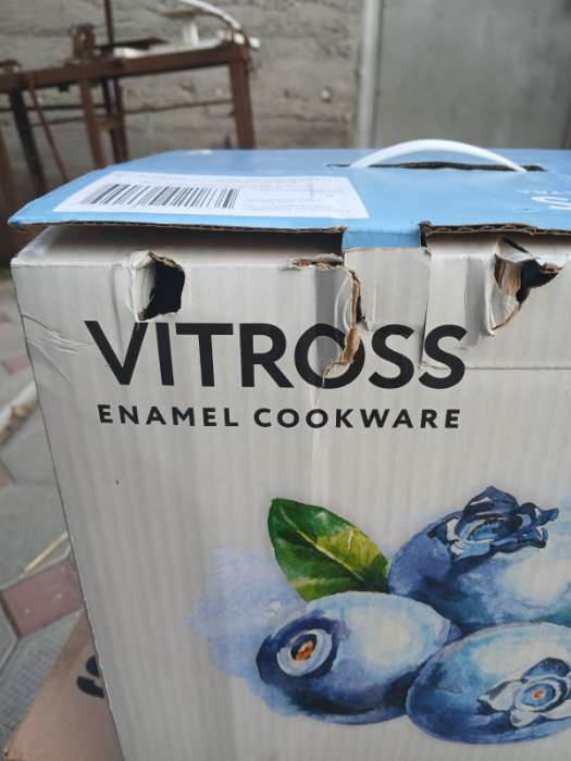 Фотография покупателя товара Набор эмалированных кастрюль Iseberg, 3 предмета: 2 л, 3 л, 4 л, индукция - Фото 5