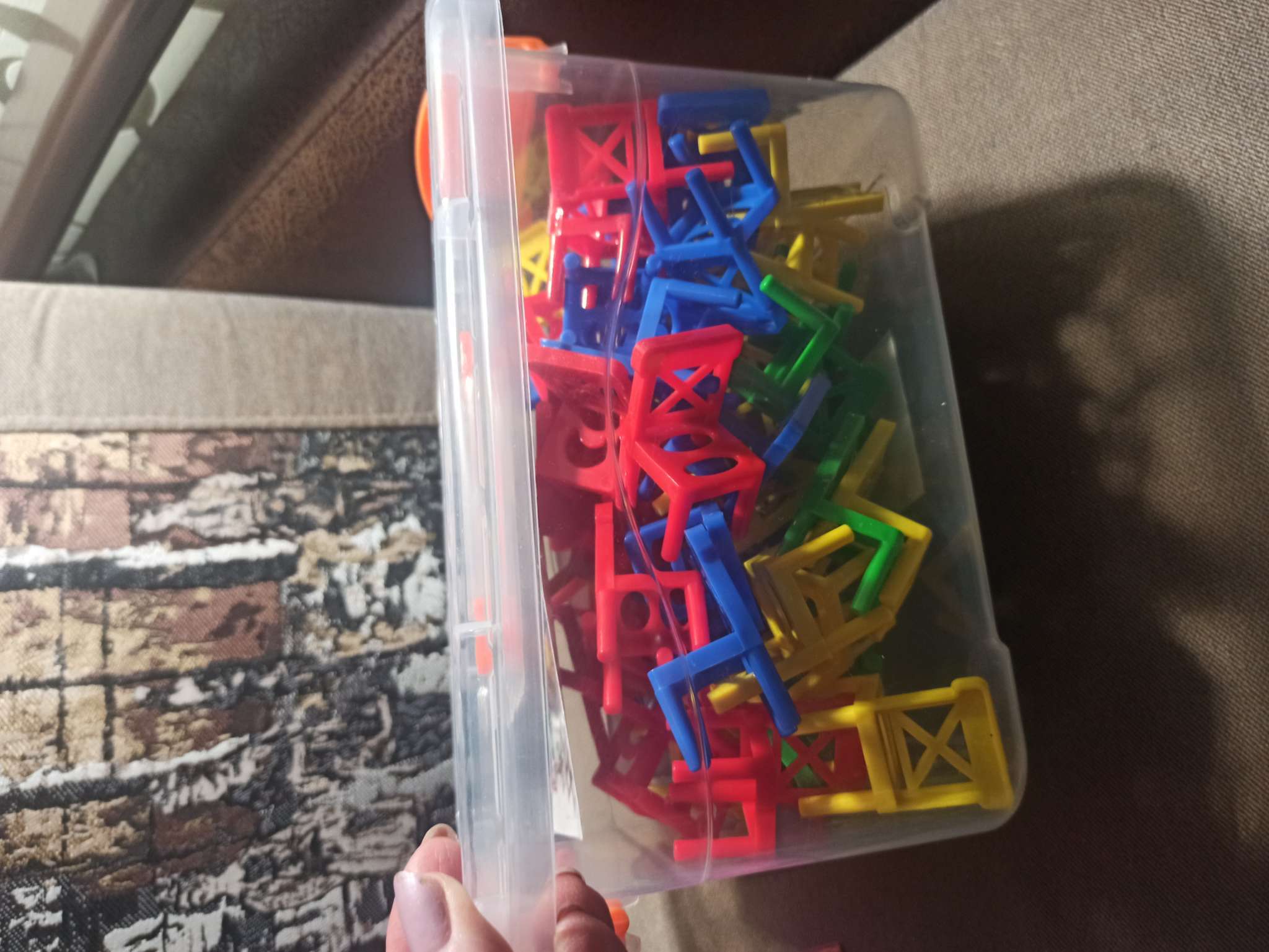 Фотография покупателя товара Настольная игра «Баланс стулья», 36 стульев, 1-8 игроков, 3+ - Фото 1