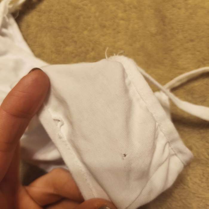 Фотография покупателя товара Топ бельевой для девочки, на тонких бретелях, белый, рост 134-140 см - Фото 7