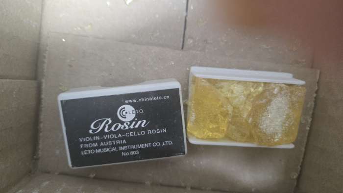 Фотография покупателя товара Канифоль для скрипки 4.5×2.6×0.8 - Фото 3