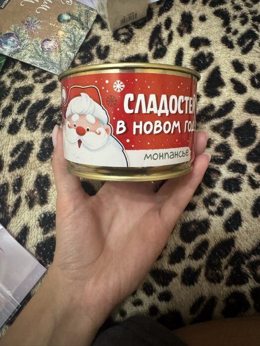 Фотография покупателя товара Монпансье «Шпроты»: со вкусом тутти-фрутти, 100 г - Фото 1