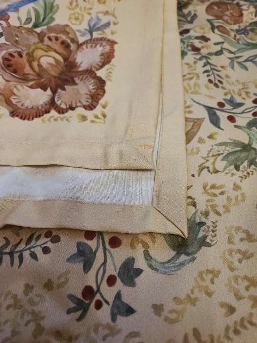 Фотография покупателя товара Скатерть «Этель» Floral pattern, d=152 см, 100% хлопок с ГМВО, саржа 190 г/м² - Фото 11