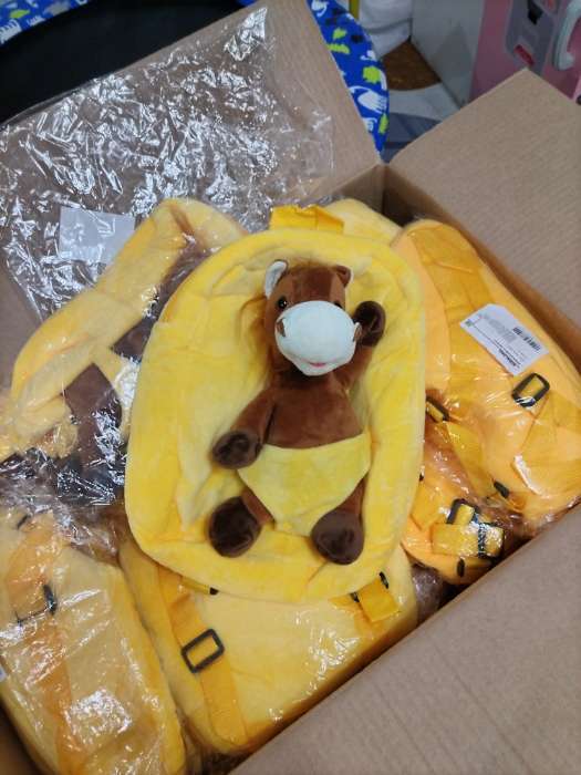 Фотография покупателя товара Мягкая игрушка - рюкзачок «Лошадка», 25 см - Фото 1