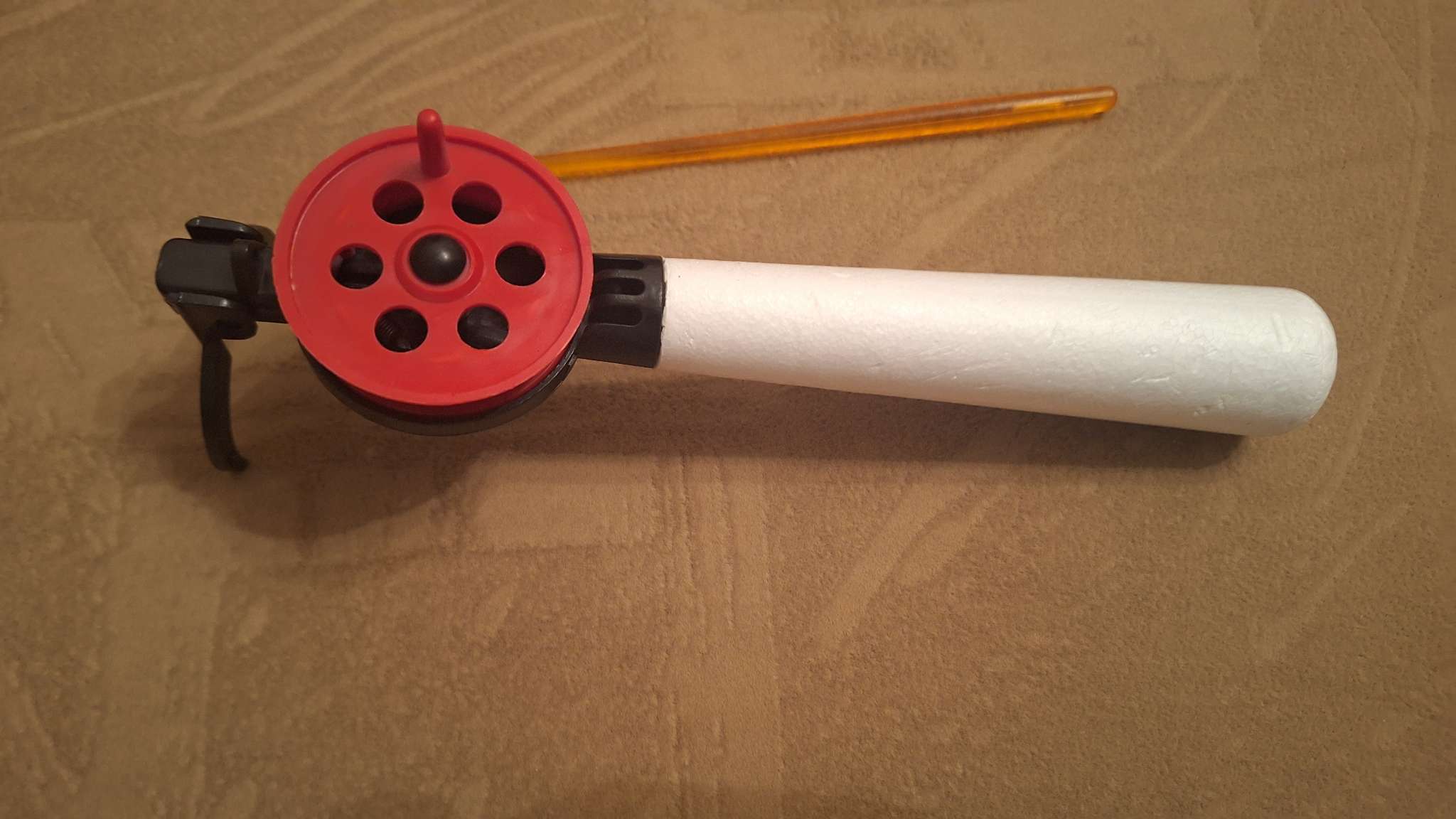 Фотография покупателя товара Удочка зимняя, ручка пенопласт, HFB-9B - Фото 1